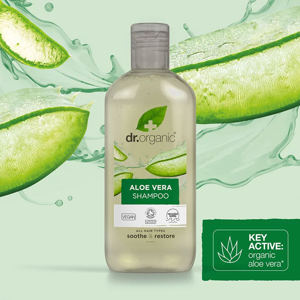Dr Organic  Aloe Vera Soothe And Restore Shampoo