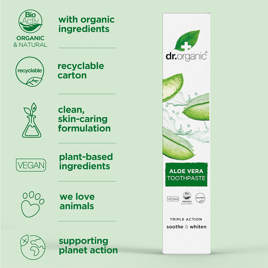 Dr Organic  Aloe Vera Toothpaste