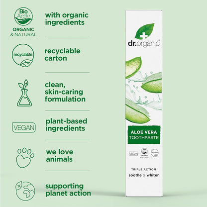 Dr Organic  Aloe Vera Toothpaste