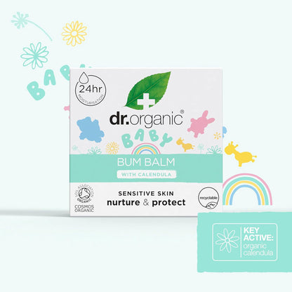 Dr Organic  Baby Bum Balm With Calendula