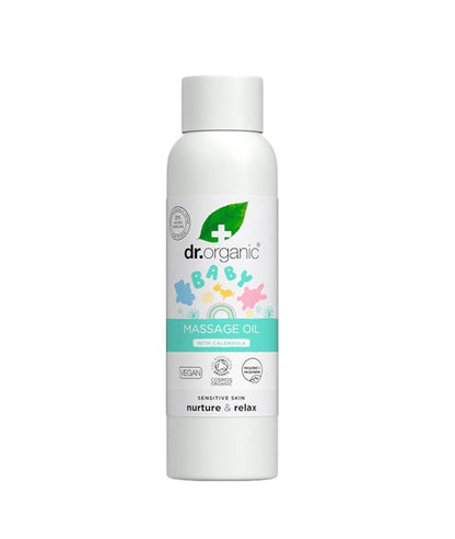 Dr Organic  Baby Massage Oil With Calendula