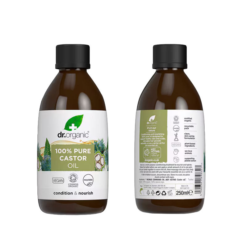 Dr Organic Organic Condition And Nourish Pure Castor Oil