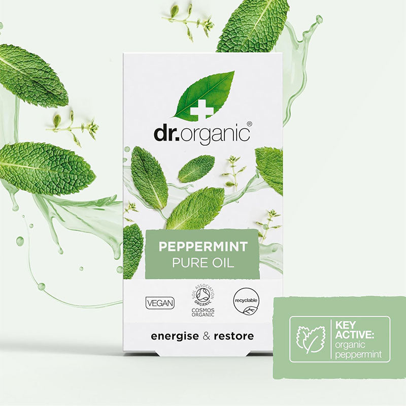 Dr Organic Organic Energise And Restore Peppermint Oil