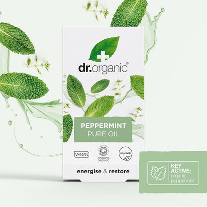 Dr Organic Organic Energise And Restore Peppermint Oil