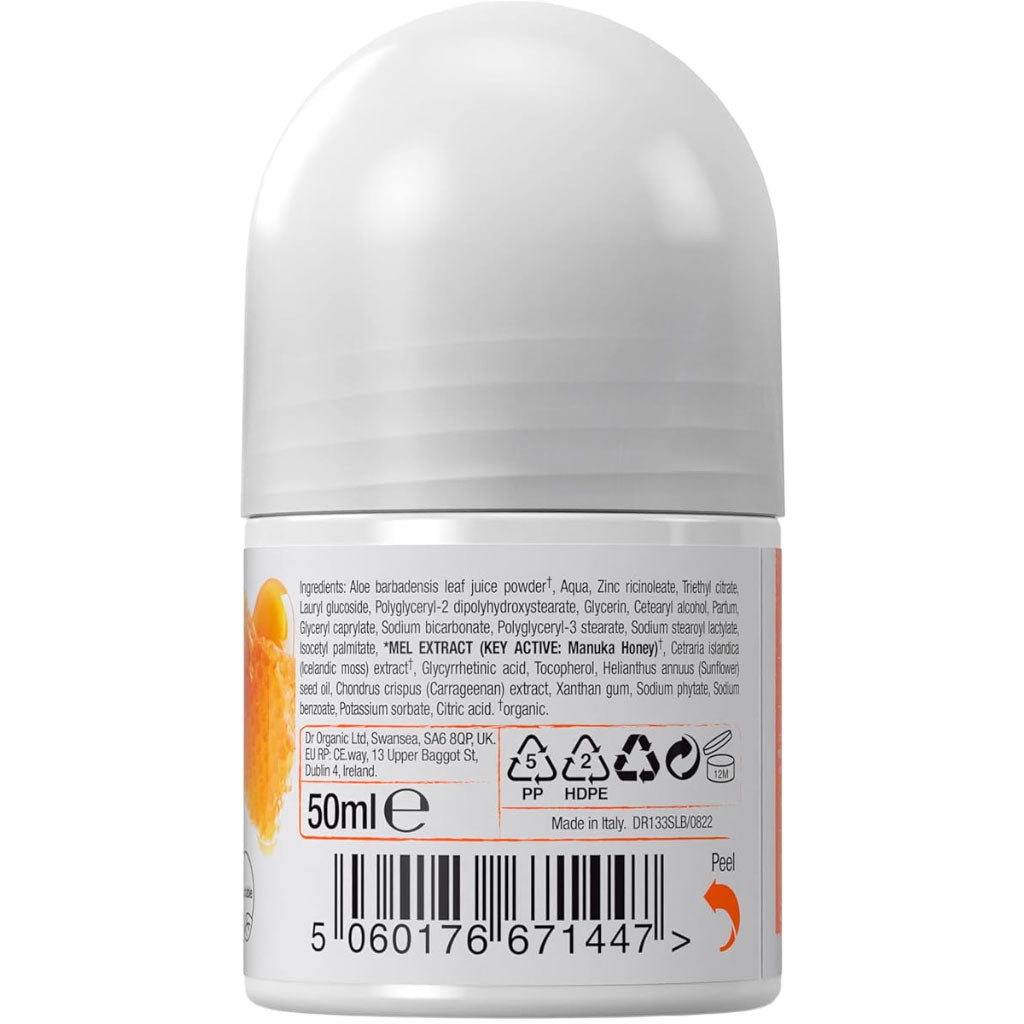 Dr Organic Manuka Honey Restore And Refresh Deodorant Roll On