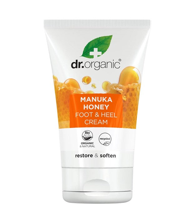 Dr Organic Manuka Honey Restore And Soften Foot And Heel Cream