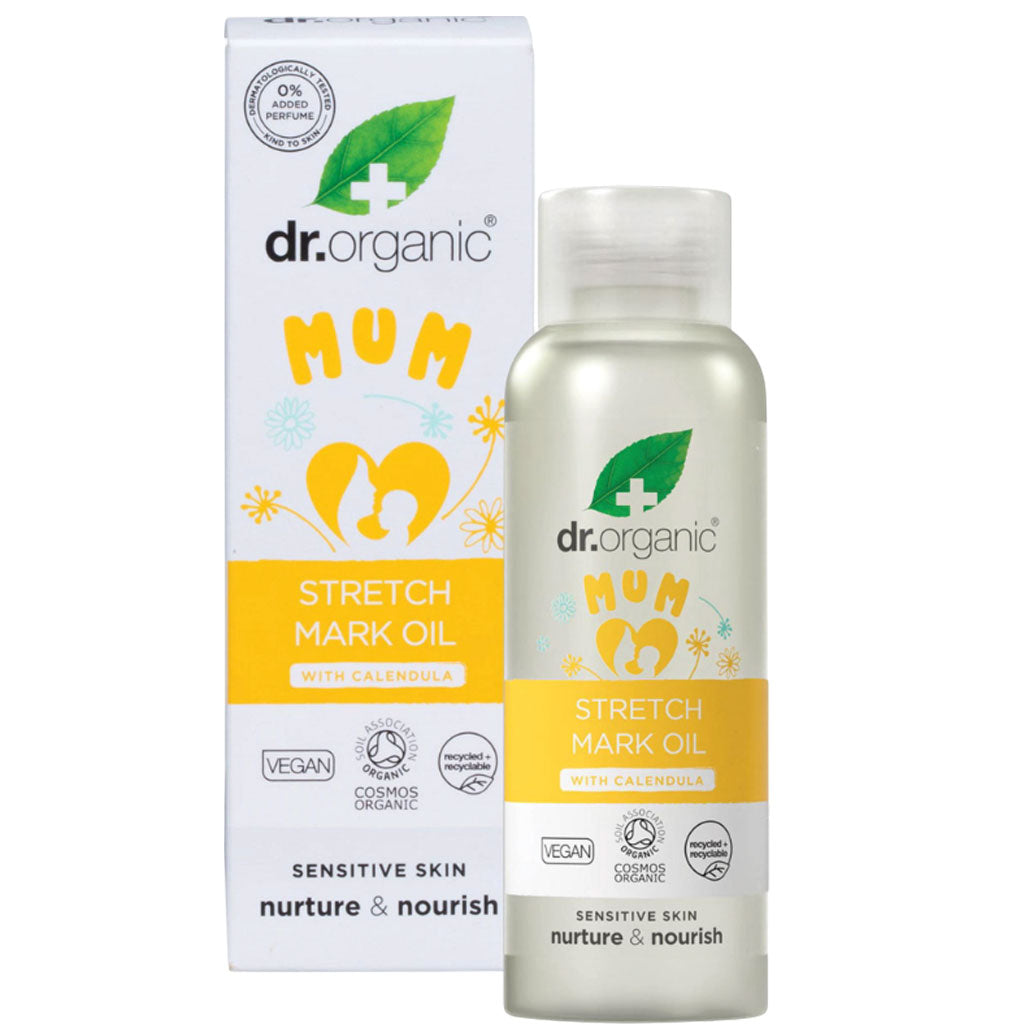 Dr Organic  Mum Stretch Mark Oil With Calendula
