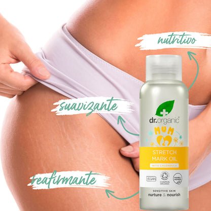 Dr Organic  Mum Stretch Mark Oil With Calendula
