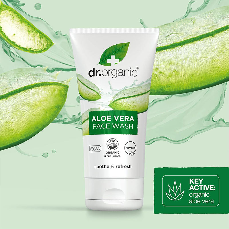 Dr Organic Organic Aloe Vera Face Wash