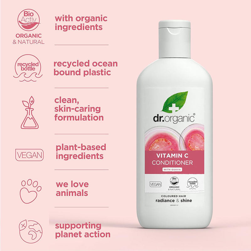 Dr Organic Organic Radiance And Shine Vitamin C Conditioner