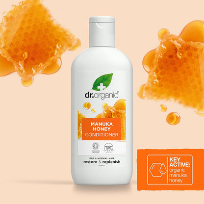 Dr Organic Organic Restore And Replenish Manuka Honey Conditioner