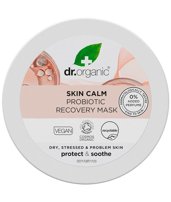 Dr Organic Skin Calm Protect And Soothe Probiotic Recovery Mask