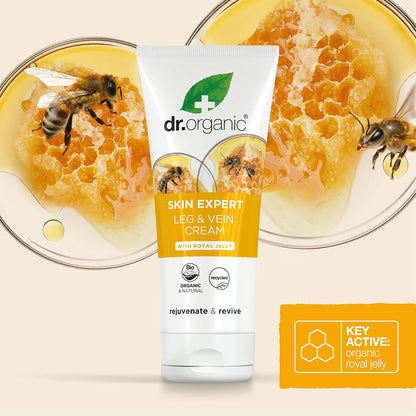 Dr Organic  Skin Expert Leg And Vein Cream With Royal Jelly