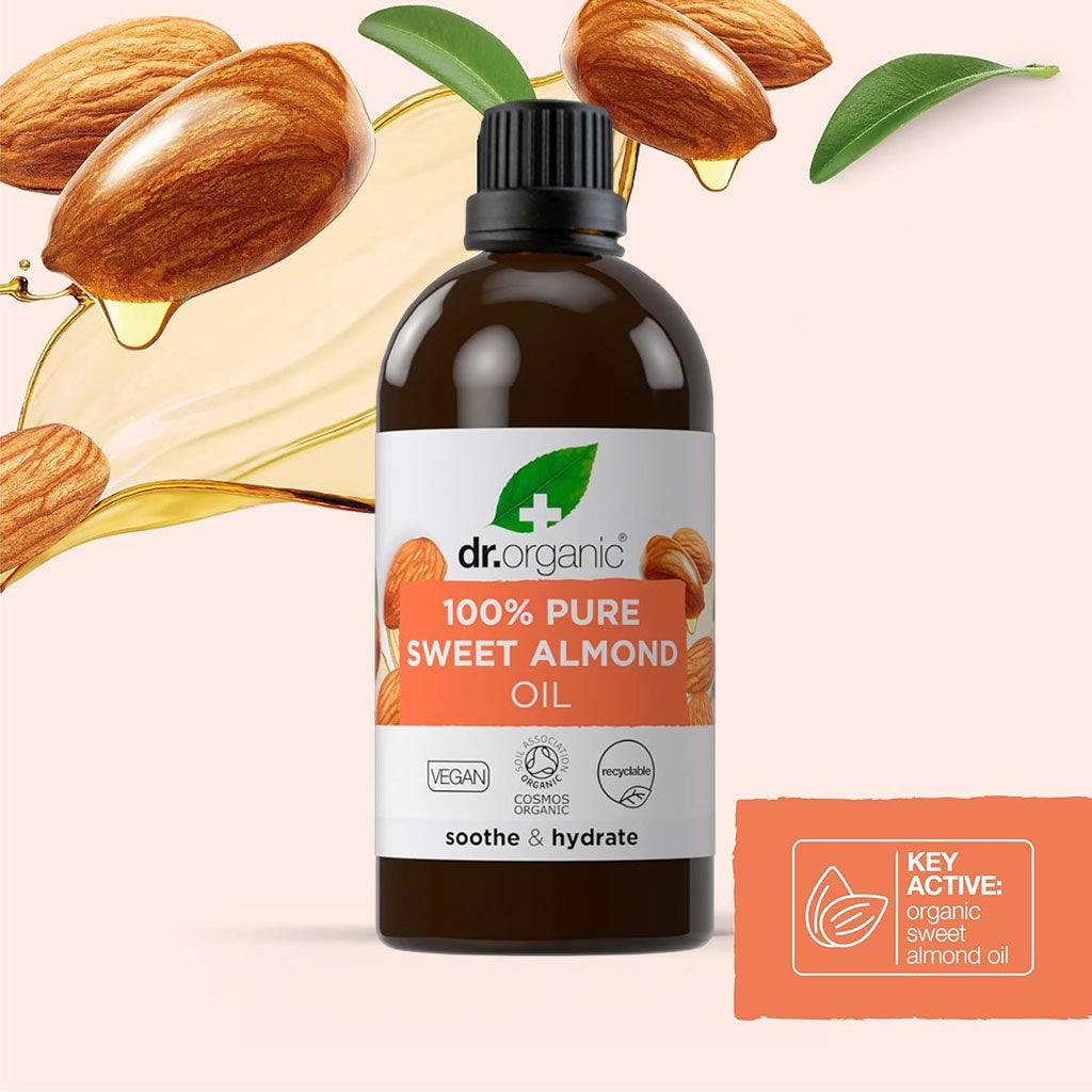 Dr Organic Soothe And Hydrate Pure Sweet Almond Oil