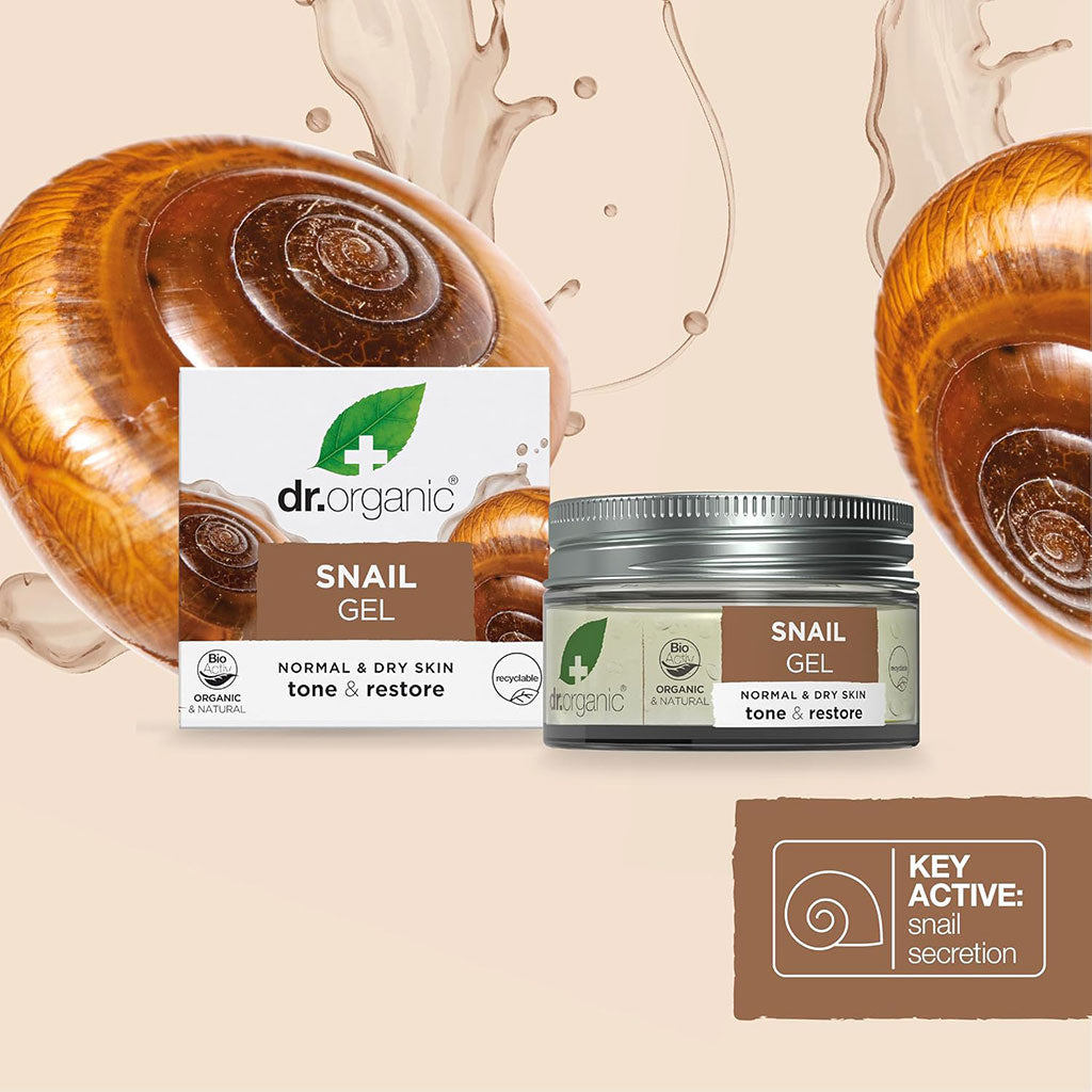 Dr Organic Tone And Restore Snail Gel