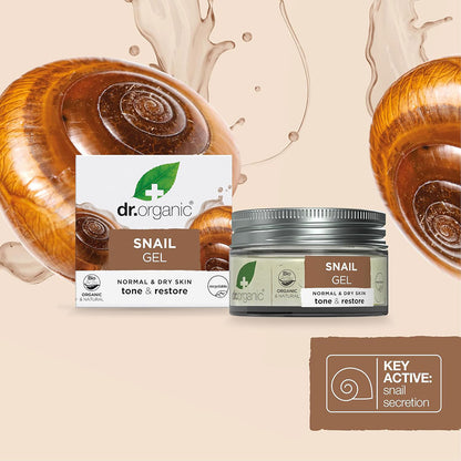 Dr Organic Tone And Restore Snail Gel