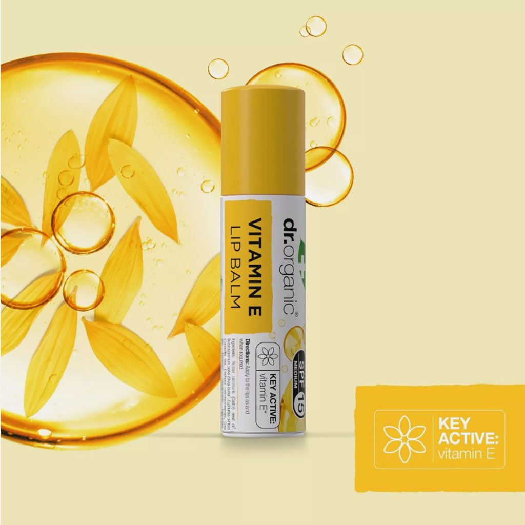 Dr Organic Vitamin E Hydrate And Protect Lip Balm SPF15