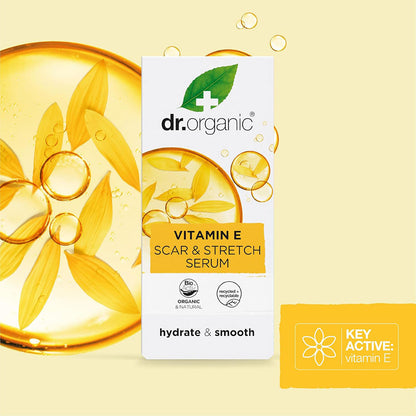 Dr Organic Vitamin E Hydrate And Smooth Scar And Stretch Serum