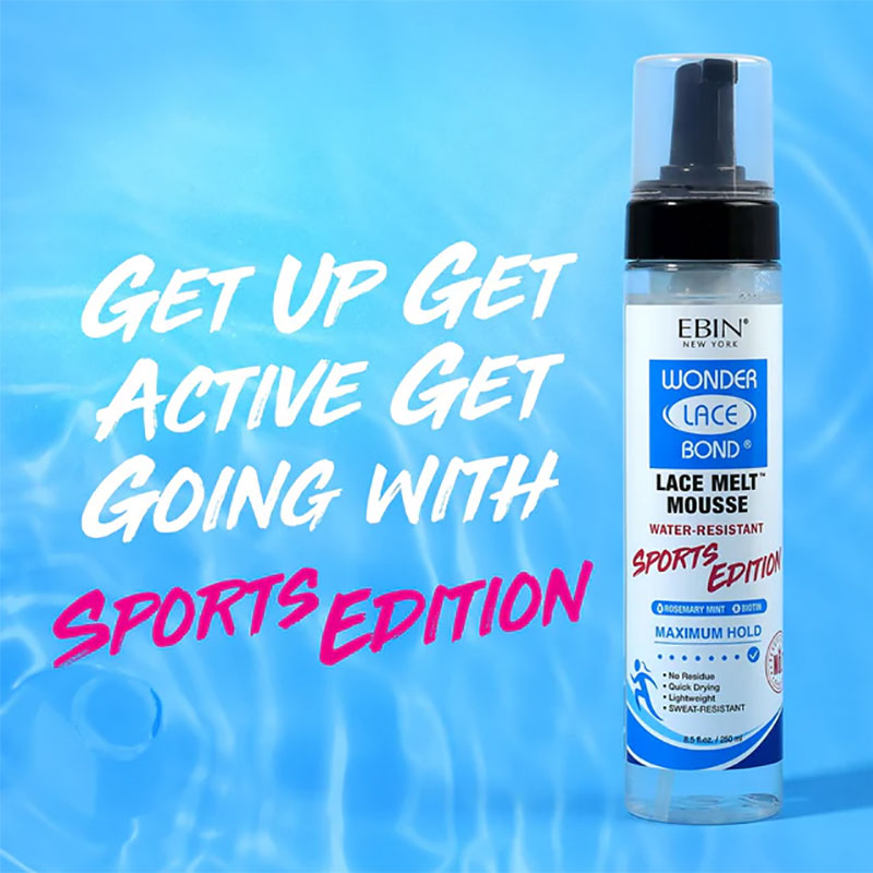 EBIN New York Wonder Lace Bond Sports Edition Rosemary Mint Lace Melt Mousse
