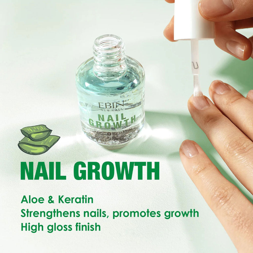 EBIN New York EBIN Nail Growth Aloe And Keratin