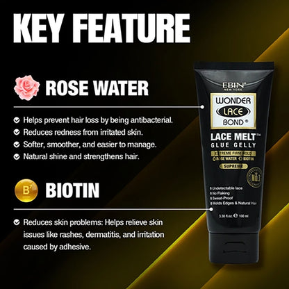 EBIN New York Wonder Lace Bond Lace Melt Glue Gelly
