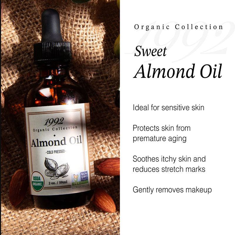 EBIN New York Organic Collection Cold Pressed Almond Oil