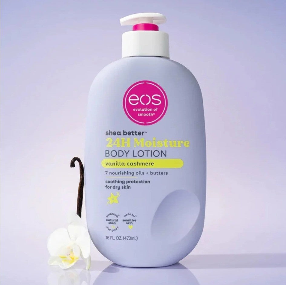 EOS Shea Better 24H Moisture Vanilla Cashmere Body Lotion