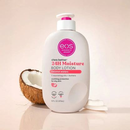 EOS Shea Better 24H Moisture Coconut Water Body Lotion