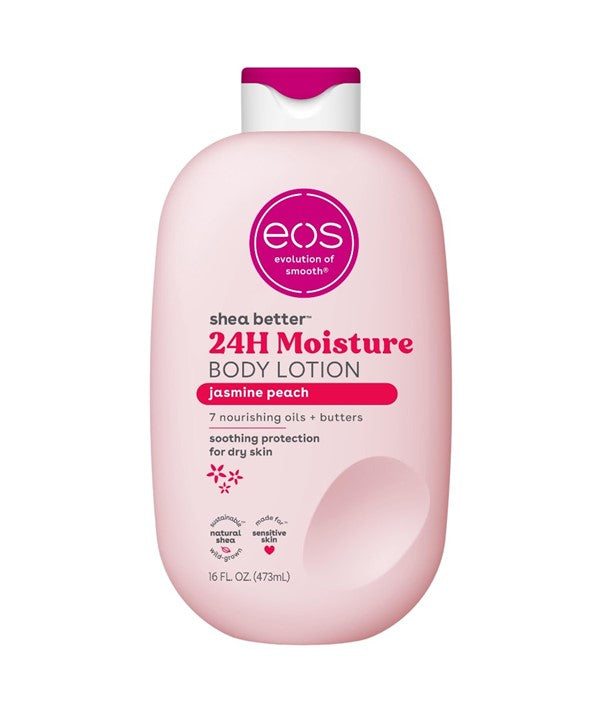EOS Shea Better 24H Moisture Jasmine Peach Body Lotion