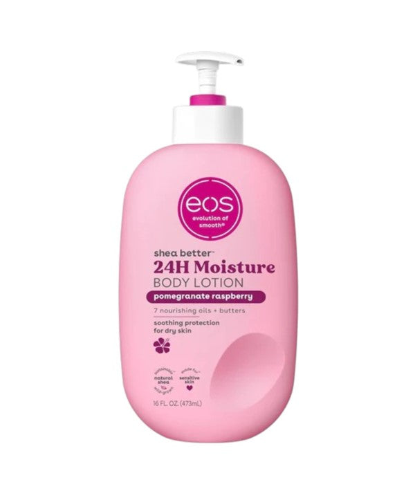 EOS Shea Better 24H Moisture Pomegranate Raspberry Body Lotion