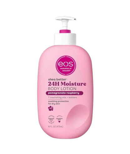 EOS Shea Better 24H Moisture Pomegranate Raspberry Body Lotion
