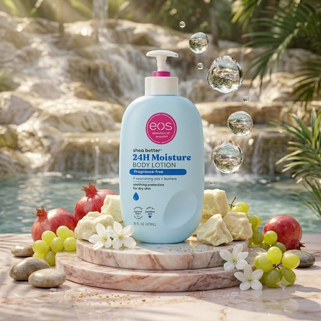 EOS Shea Better Sensitive Fragrance Free Body Lotion