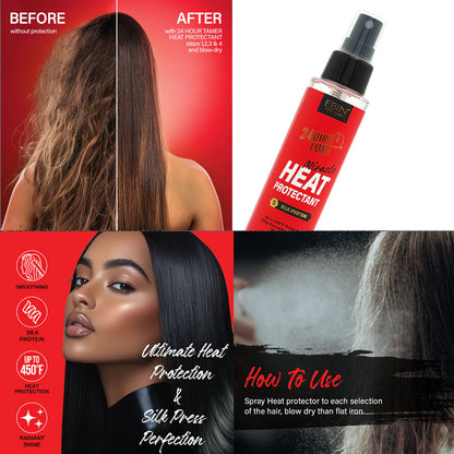 EBIN New York 24 Hour Tamer Miracle Silk Protein Heat Protectant