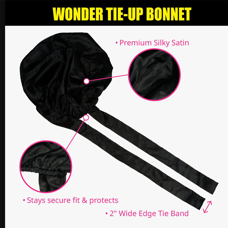 EBIN New York Wonder Tie Up Bonnet Extra Jumbo