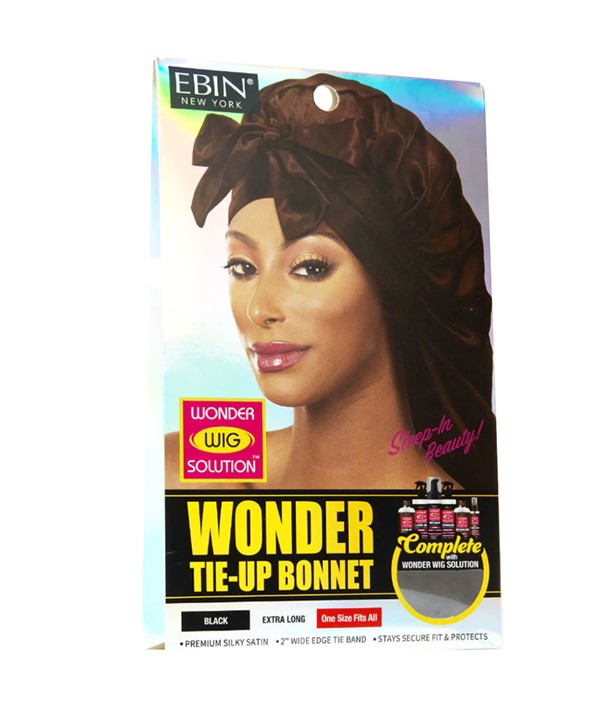 EBIN New York Wonder Tie Up Bonnet Extra Long