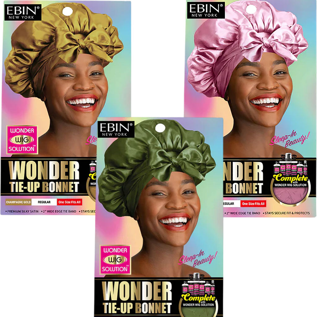 EBIN New York Ebin Wonder Tie Up Bonnet Regular