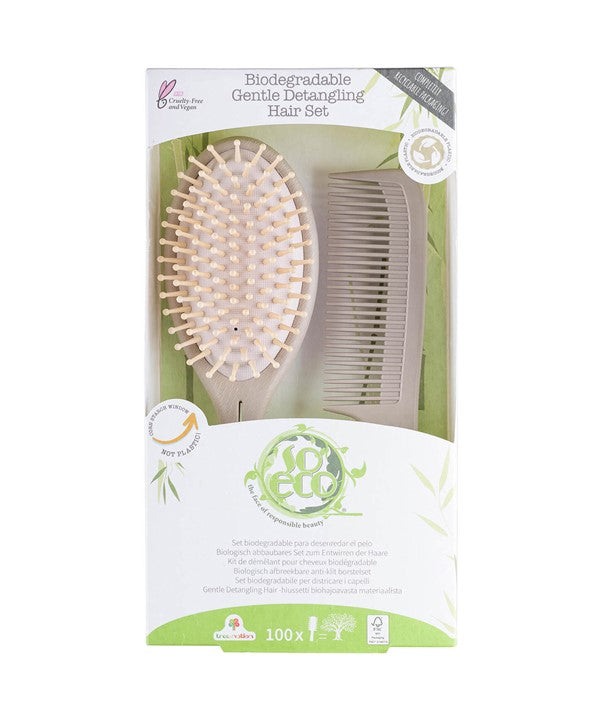 Eco Bath London Biodegradable Gentle Detangling Hair Set