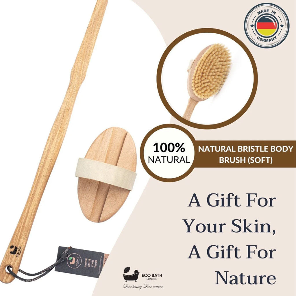Eco Bath London Natural Bristle Body Brush