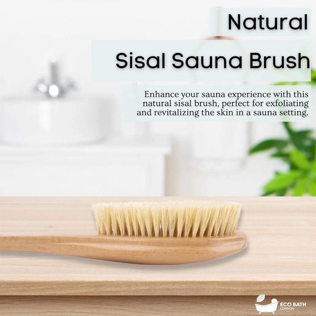 Eco Bath London Natural Bristle Sauna Brush