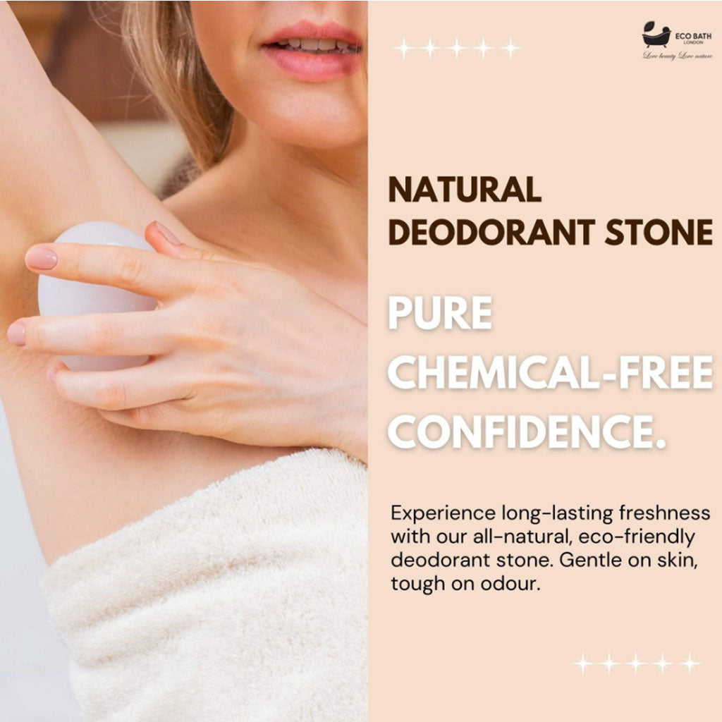 Eco Bath London Natural Deodorant Stone