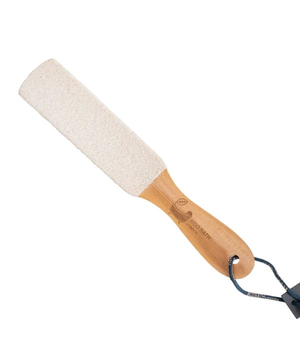Eco Bath London Natural Pumice Foot File White