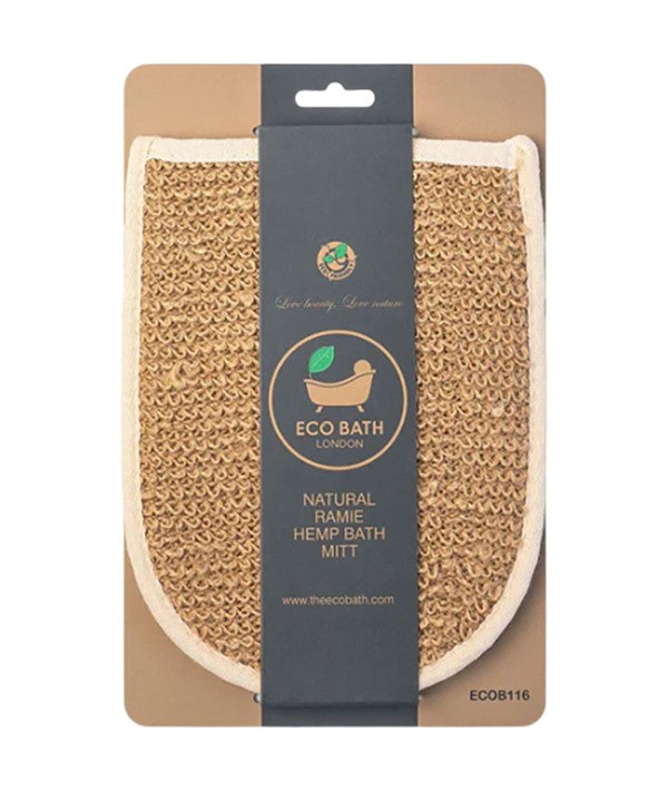 Eco Bath London Natural Ramie Hemp Bath Mitt
