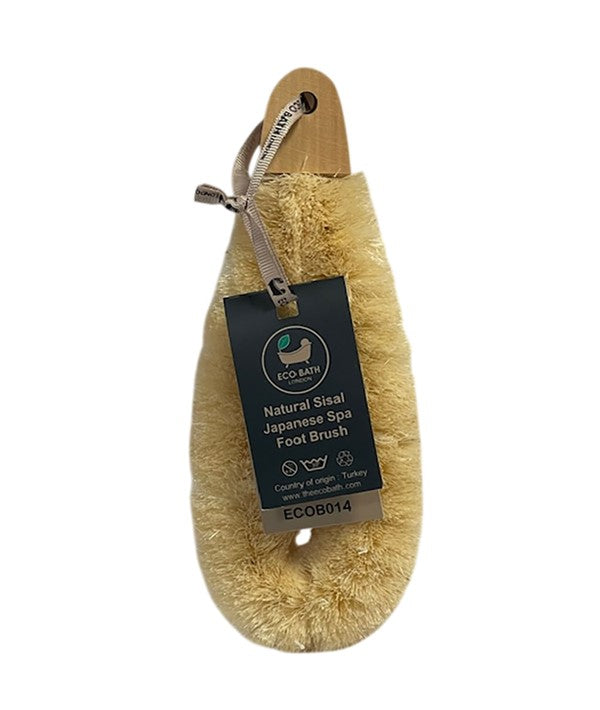 Eco Bath London Natural Sisal Japanese Spa Foot Brush