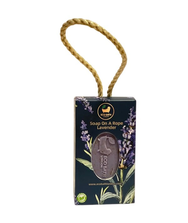 Eco Bath London Soap On A Rope Lavender
