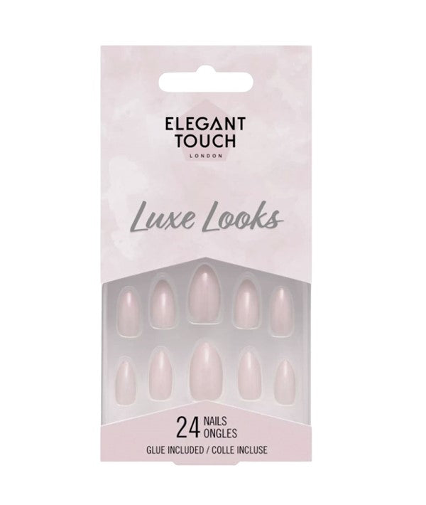 Elegant Touch  Luxe Looks Nail With Glue