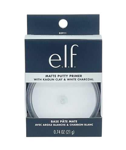Elf  Matte Putty Primer With Kaolin And White Charcoal