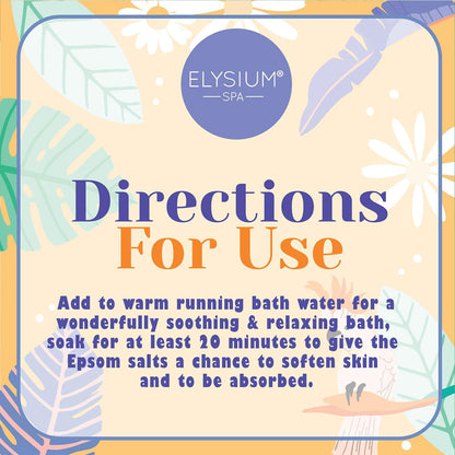 Elysium Spa  Chamomile And Jasmine Epsom Salts