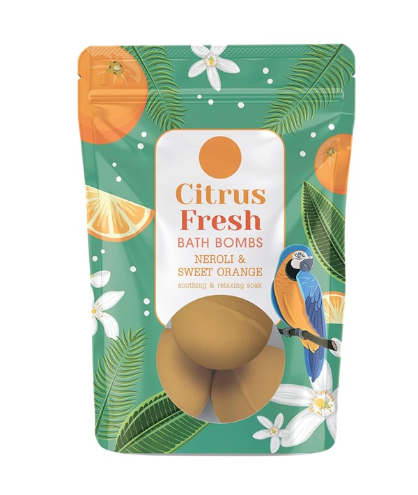 Elysium Spa  Citrus Fresh Neroli And Sweet Orange Bath Bombs