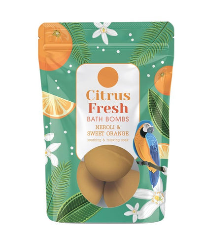 Elysium Spa  Citrus Fresh Neroli And Sweet Orange Bath Bombs