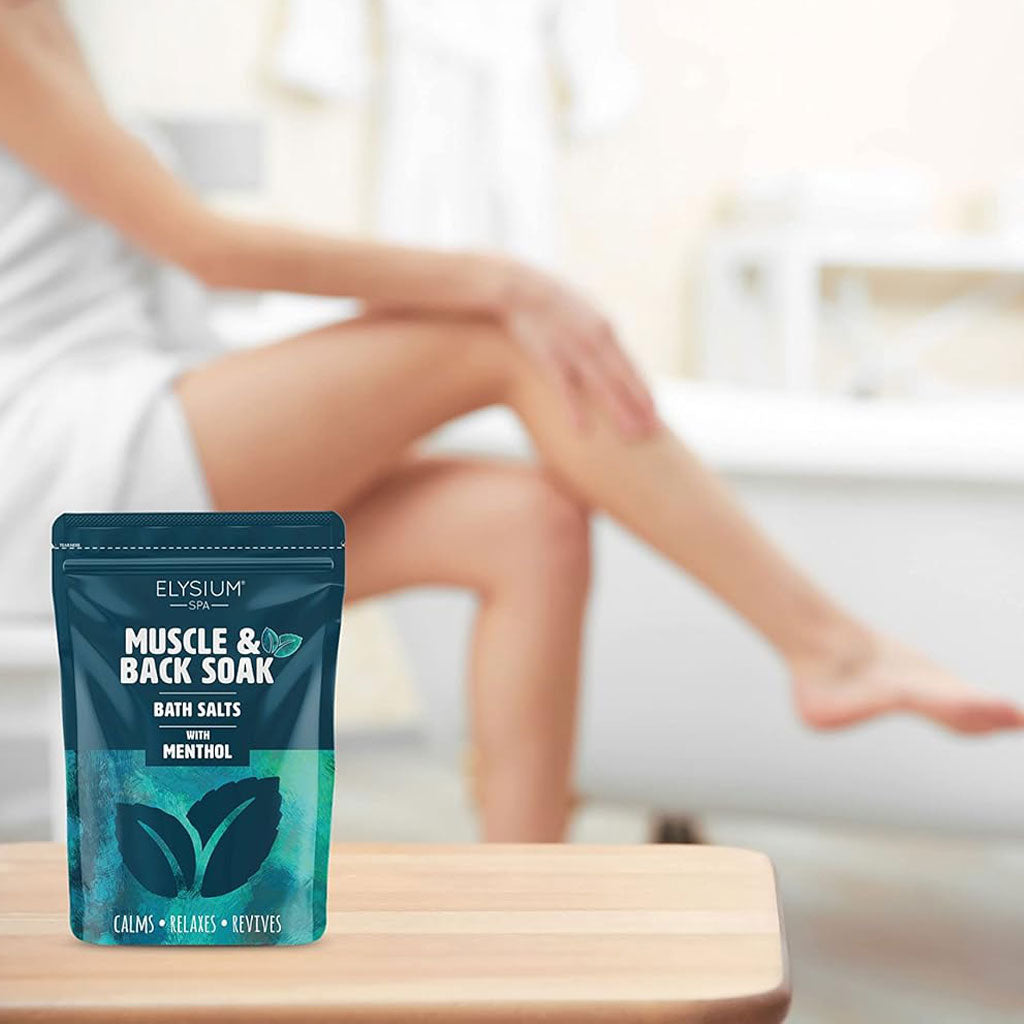 Elysium Spa Muscle And Back Soak Bath Salts With Menthol